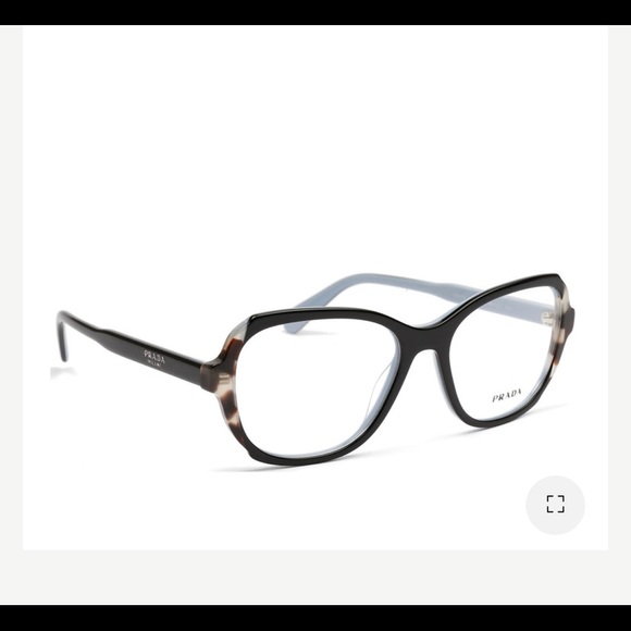 Prada Eyeglass VPR 03V Frame. Great condition. Brown, black  color. - Picture 15 of 16